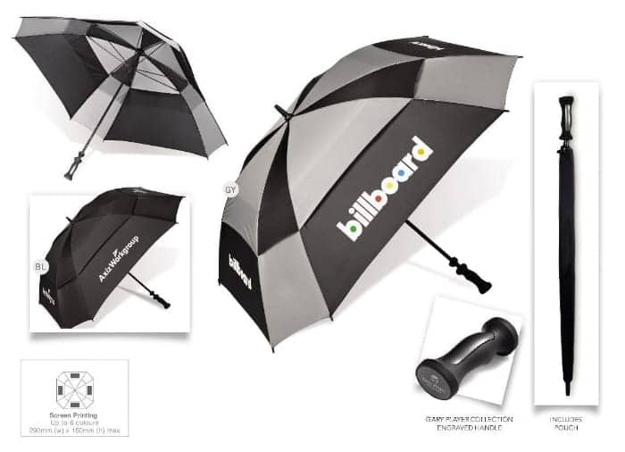 ร่มกอล์ฟสี่เหลี่ยม ร่มพรีเมี่ยมที่น่าสนใจอีกแบบหนึ่ง โรงงานทำร่ม Umbrellazzz